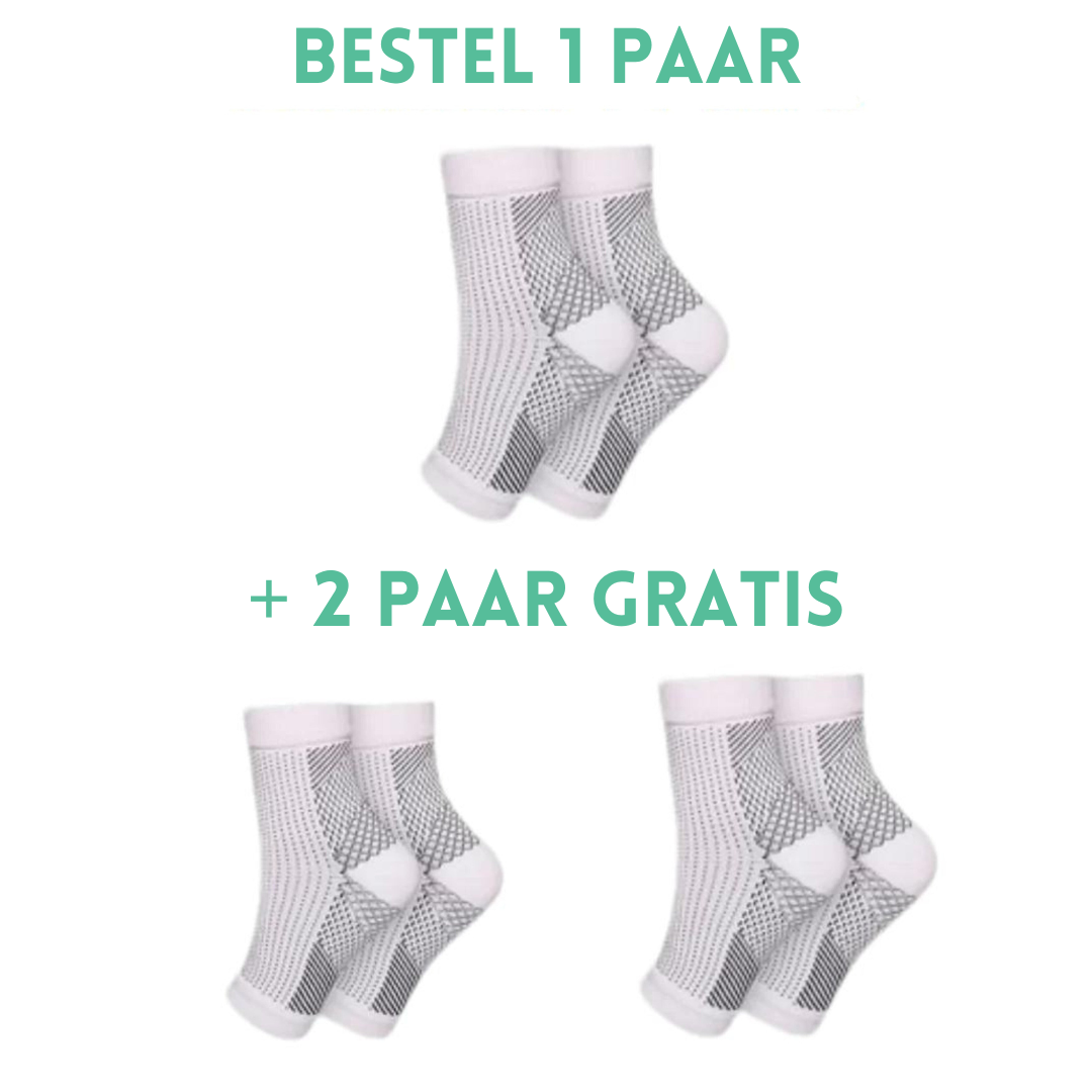 VitaStap™ | Steunsocks voor pijnlijke voeten (1 + 2 paar gratis)